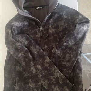 The North Face Black and White Patterned Jacket